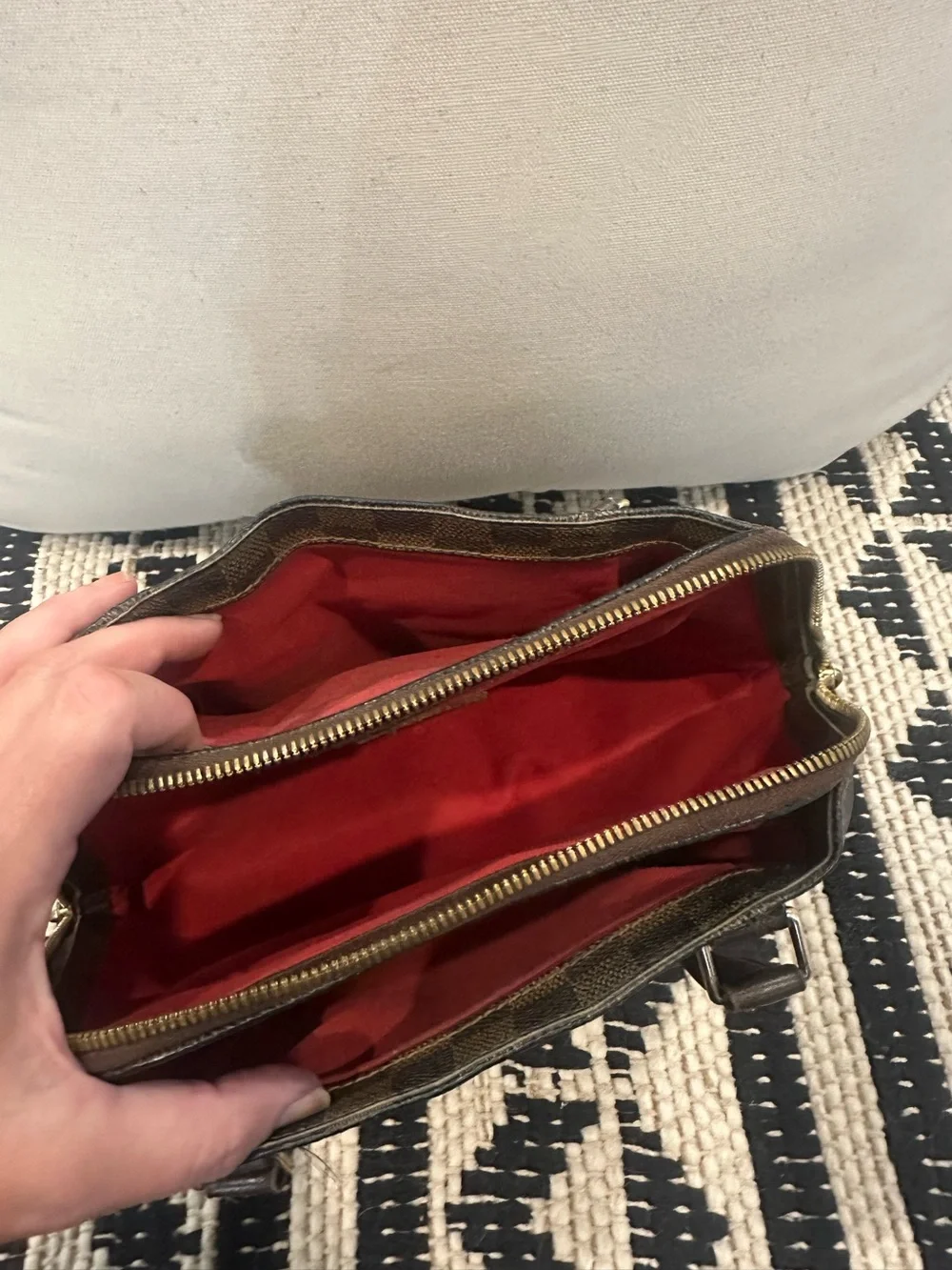 Louis Vuitton Belem bag